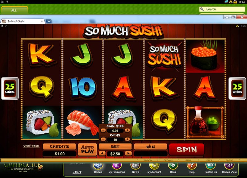 Gaming Club Slots Screenshot